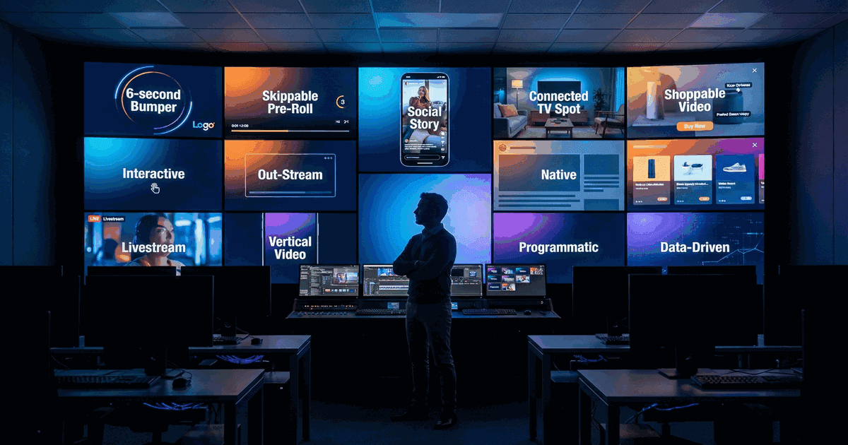 Types of Video Advertising: Complete Guide to Formats, Placements, and Performance